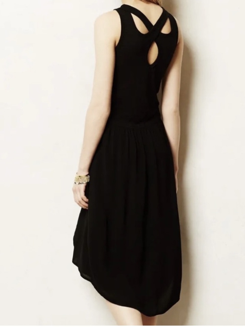 Anthropologie Left of Center "Tulipan" Tank Dress Sz.S